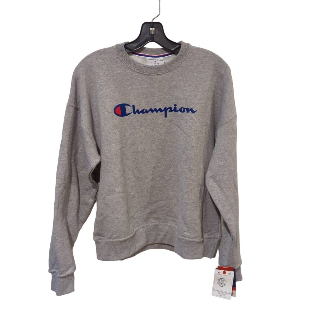 Champion Sweatshirt, Gray, NWT, M